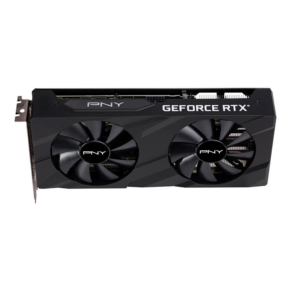 Imagem 3 de 9 do produto Placa de Video PNY GeForce RTX 3060 Ti Verto PNY NVIDIA, 8 GB GDDR6X, LHR, DLSS, Ray Tracing - VCG3061T8LDFBPB1