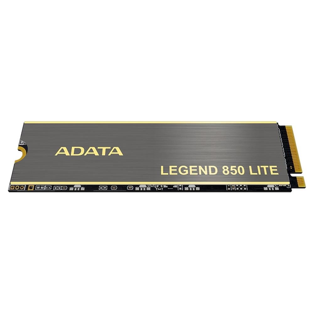 SSD ADATA, 1TB, Legend 850 Lite, PCIe Gen 4x4, M.2 2280, Leitura: 5.000MB/s e Gravação:3.200MB/s, Cinza - ALEG-850L-1000GCS SSD ADATA, 1TB, Legend 850 Lite, PCIe Gen 4x4, M.2 2280, Leitura: 5.000MB/s e Gravação:3.200MB/s, Cinza - ALEG-850L-1000GCS