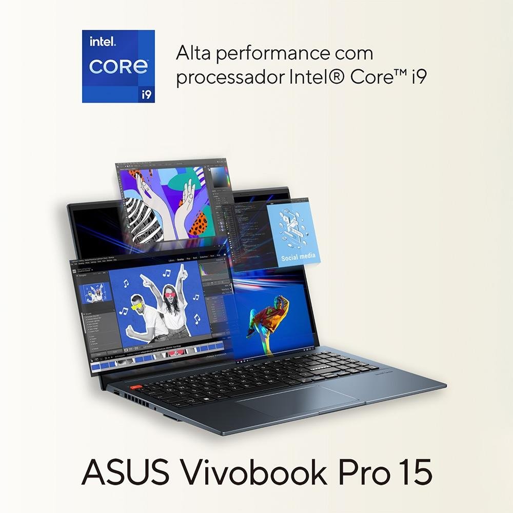 Notebook Gamer ASUS Pro 15 | KaBuM!