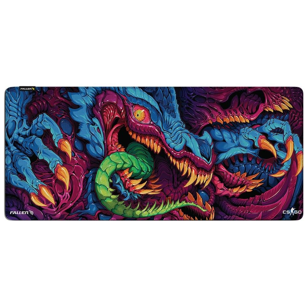 Mousepad Gamer Fallen Hyper Beast, Speed++, Estendido, 900x400mm - MP-CS-HB-SMM-ES Mousepad Gamer Fallen Hyper Beast, Speed++, Estendido, 900x400mm - MP-CS-HB-SMM-ES