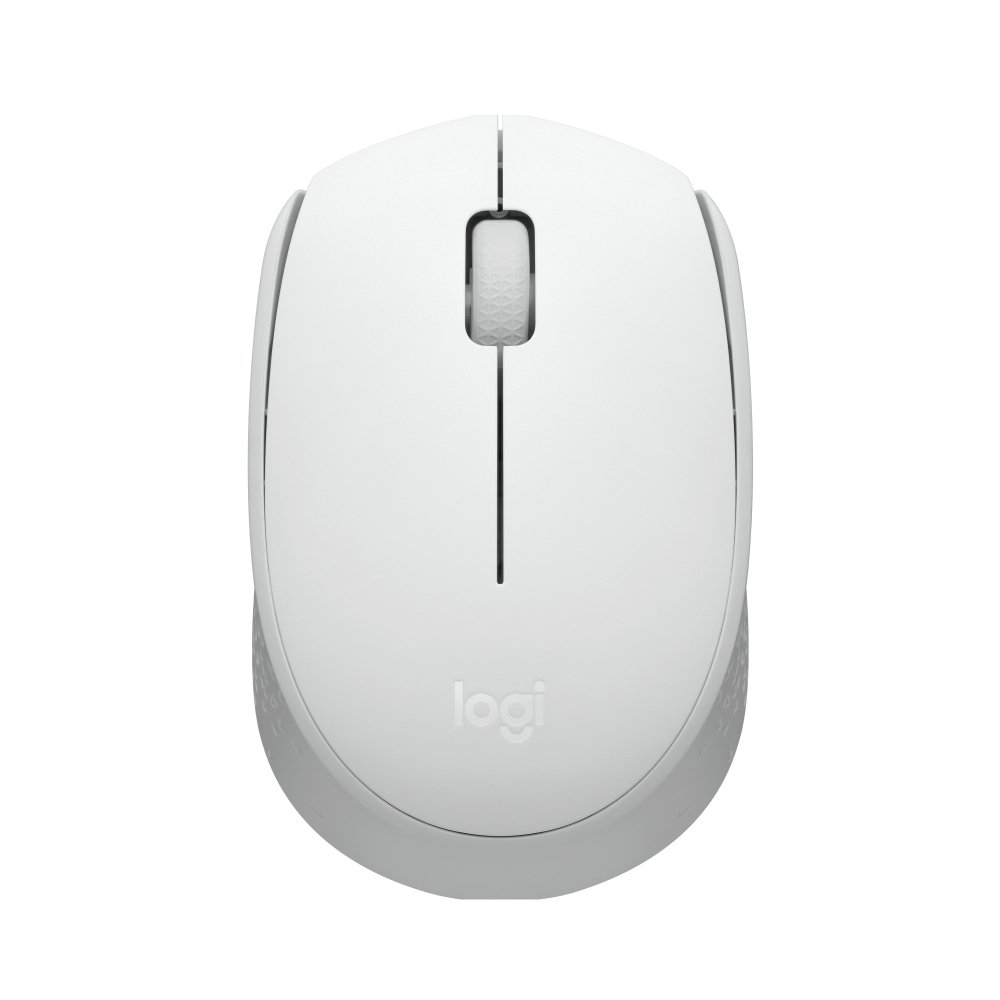 Mouse Sem Fio Logitech M170, Wireless, Branco - 910-006864