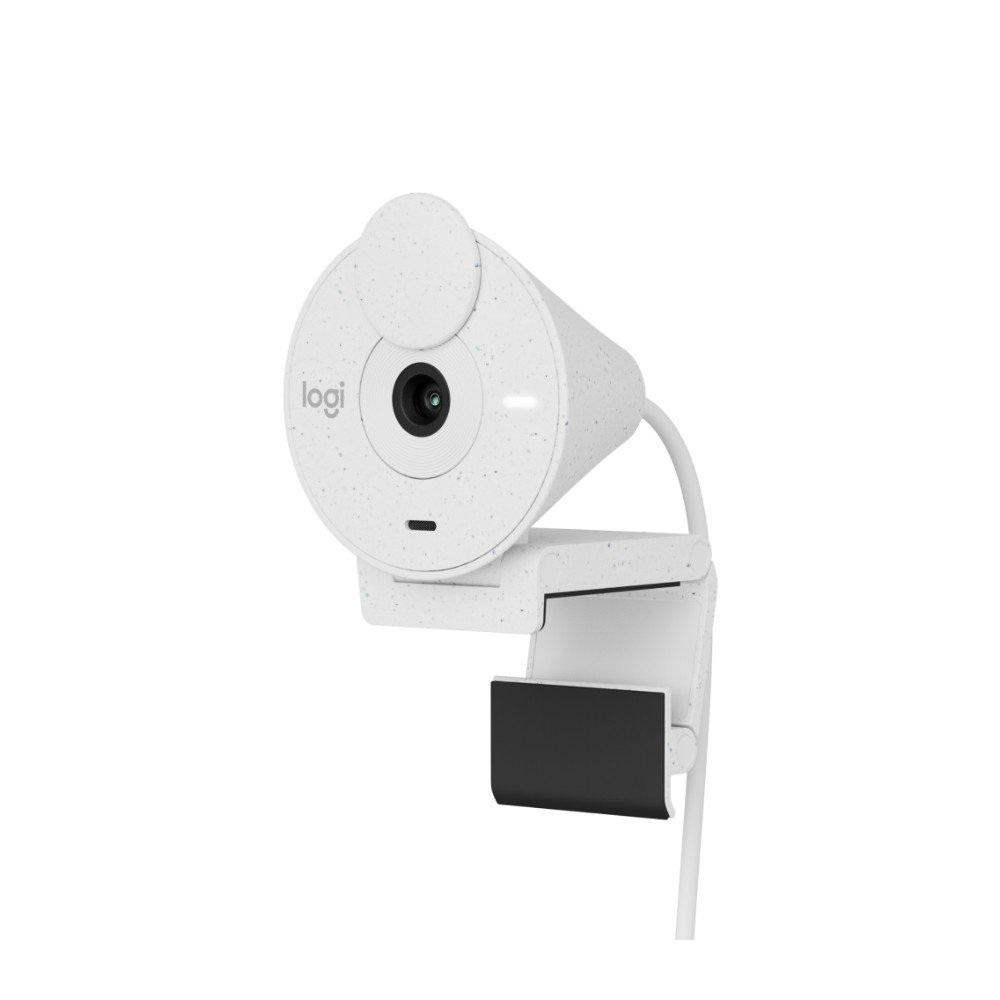 Webcam ( Balão.info) Brio 300 Full HD, 1080p, 30 FPS, USB-C, Microfone Integrado, Branco - 960-( Balão.info - view 2