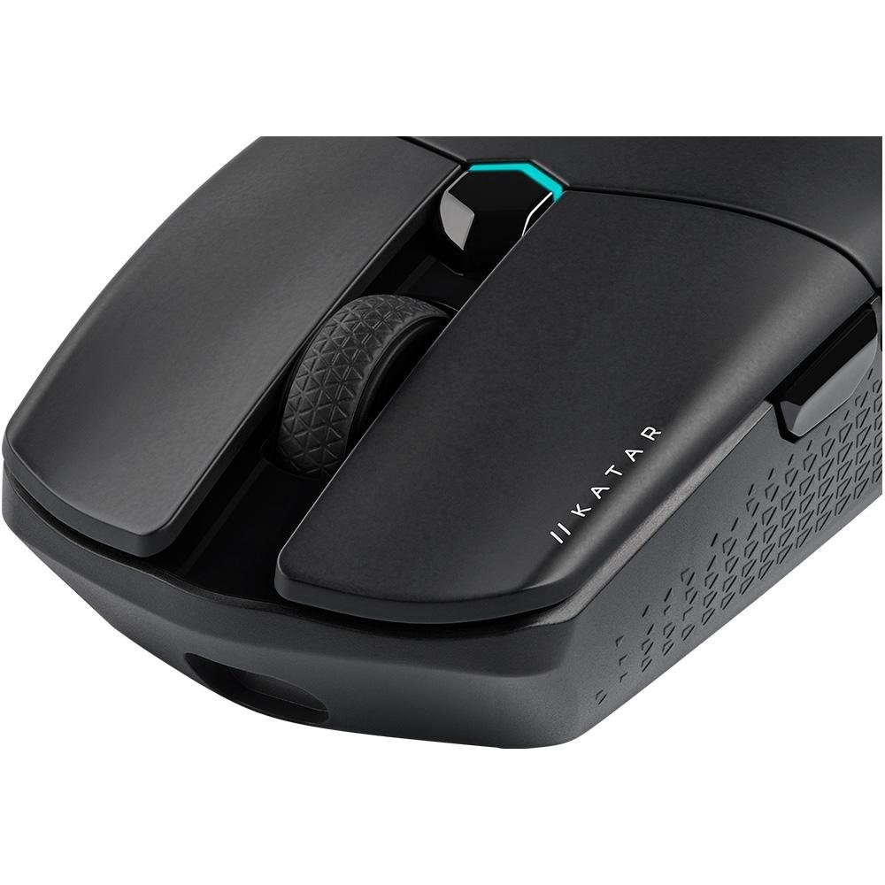 Mouse Gamer Corsair Katar Elite Wireless, RGB, 26000 DPI, 6 Botões, Preto - CH-931C111-NA - view 6
