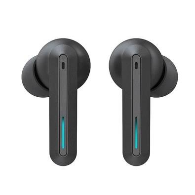 WB Fone de ouvido Bluetooth 5.1 In-ear sem fio Gamer Sentinel TWS Preto com  luzes de LED, modo jogo, som 360° e Super Bass, 20 horas de bateria,  proteção IPX4 e controle