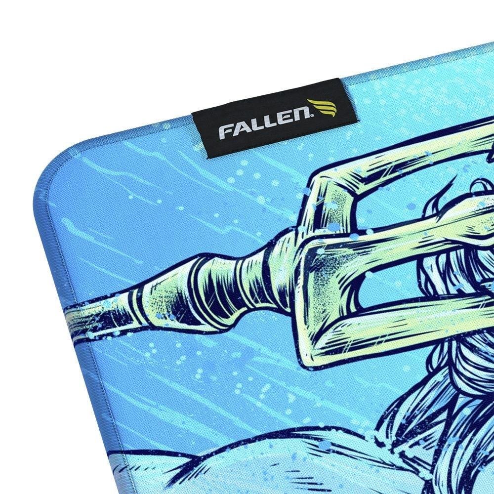 Imagem 5 de 5 do produto Mousepad Gamer Fallen Medusa, Grande, 450x450mm, Speed++, Azul - MP-CS-ME-SMM-GR