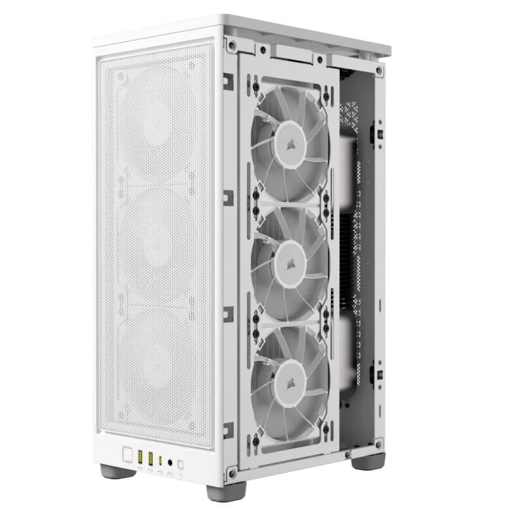 Gabinete Gamer ( Balão.info) 2000D Airflow, Mini Tower, Mini-ITX, Sem FANs, Branco - CC-( Balão.info)-WW - view 2