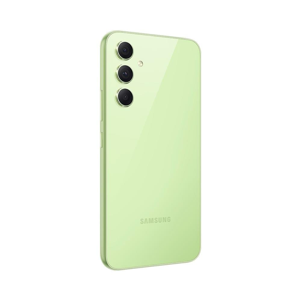 Smartphone Samsung Galaxy A54, 5G, 128GB, 8GB RAM, Octa Core, Câmera Tripla de 50MP, Tela Infinita de 6.4, Verde Lima - SM-A546ELGLZTO