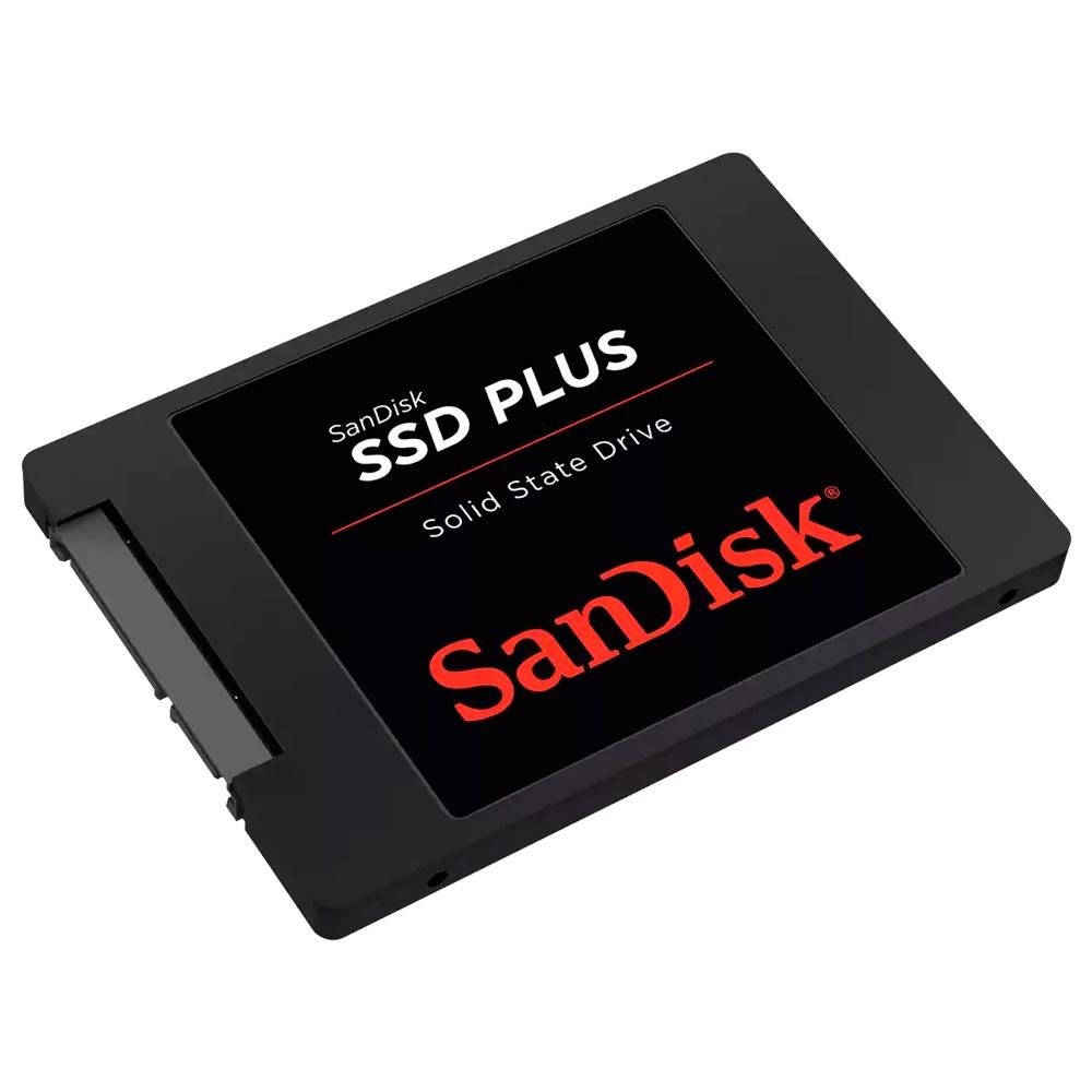 【人気ショップが最安値挑戦！】 Plus, SanDisk TB 2 SSD SATA, Gravação e 545MB/s Leitura: Built -In Ssd