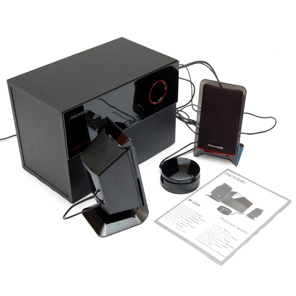 Imagem 2 de 4 do produto Microlab Caixa de Som Speaker 2.1CH, 40W RMS - M-200
