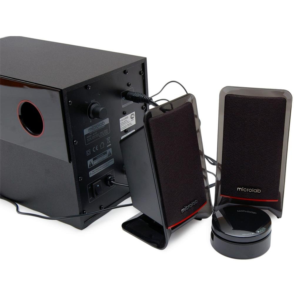 Imagem 3 de 4 do produto Microlab Caixa de Som Speaker 2.1CH, 40W RMS - M-200