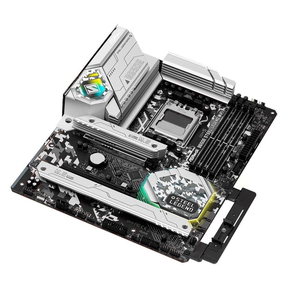 Placa Mãe ASRock B650E Steel Legend WiFi | KaBuM!