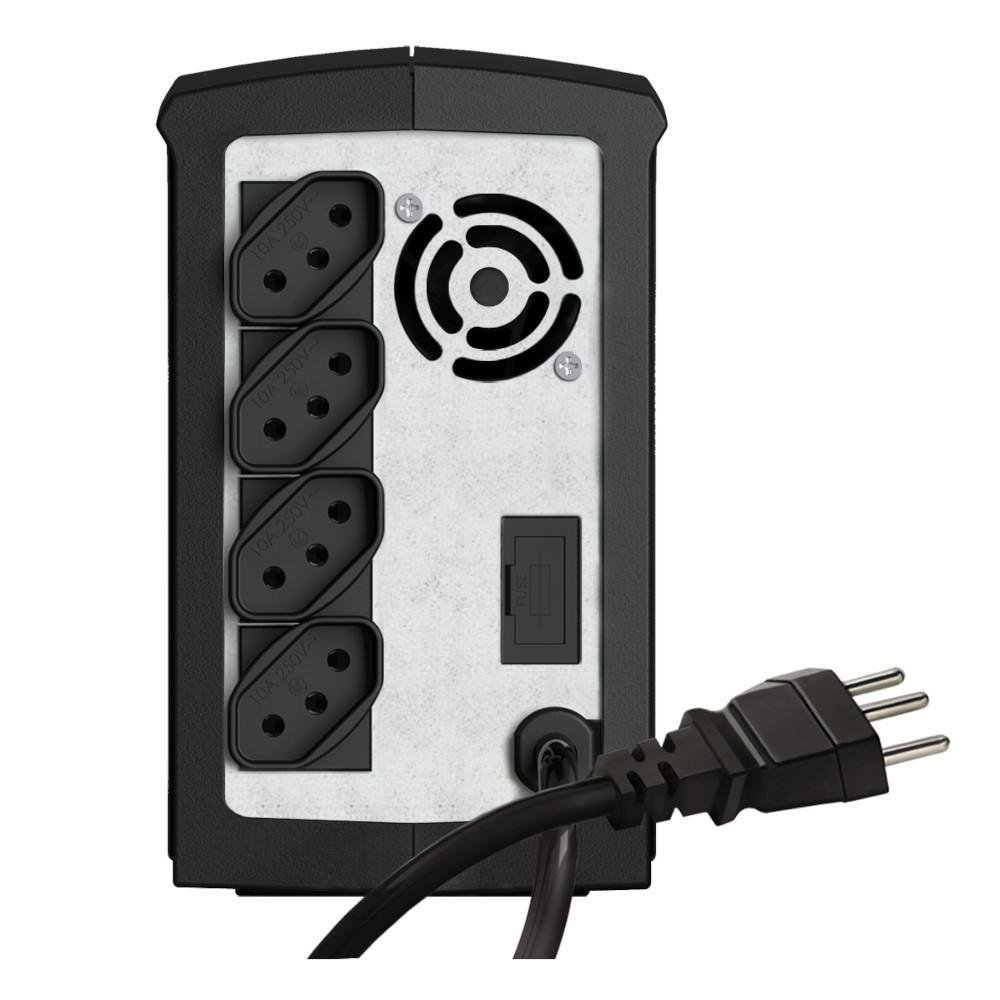 Imagem 3 de 4 do produto Nobreak SMS 600va Station II, Bivolt - uST600Bi 27395