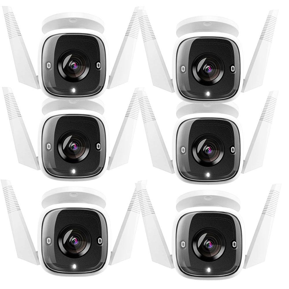 Kit 6x Câmeras TP-Link - Tapo C310