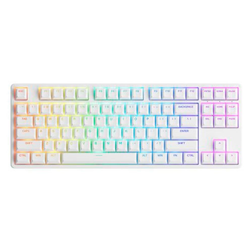 Teclado Mecânico Gamer Akko 5087S Asa-ST, RGB, Switch Akko Jelly Pink ...