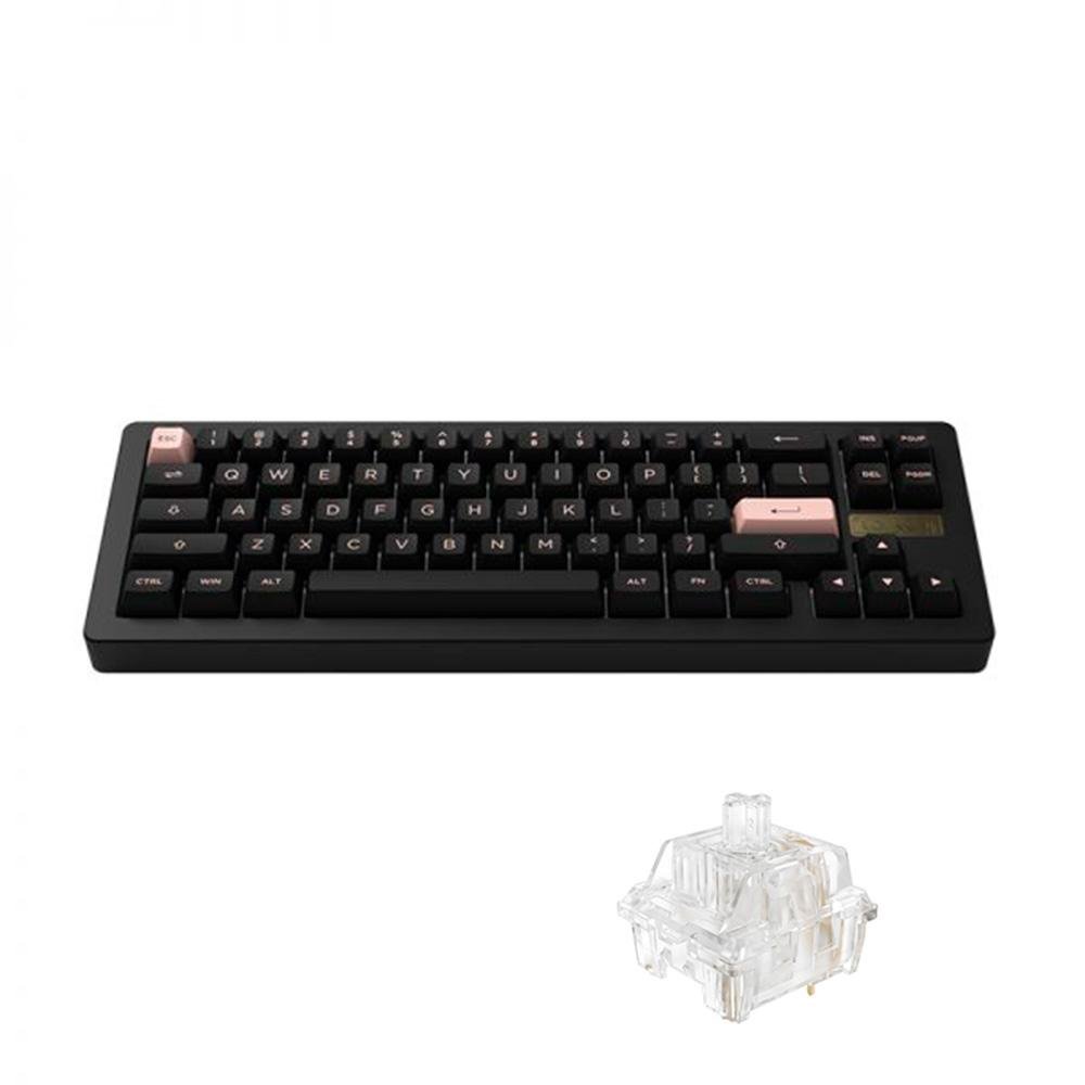 AKKO ACR PRO 68 キーボード Amazon | Akko ACR Pro 68 ホットスワップ可能 ブラック&シアン