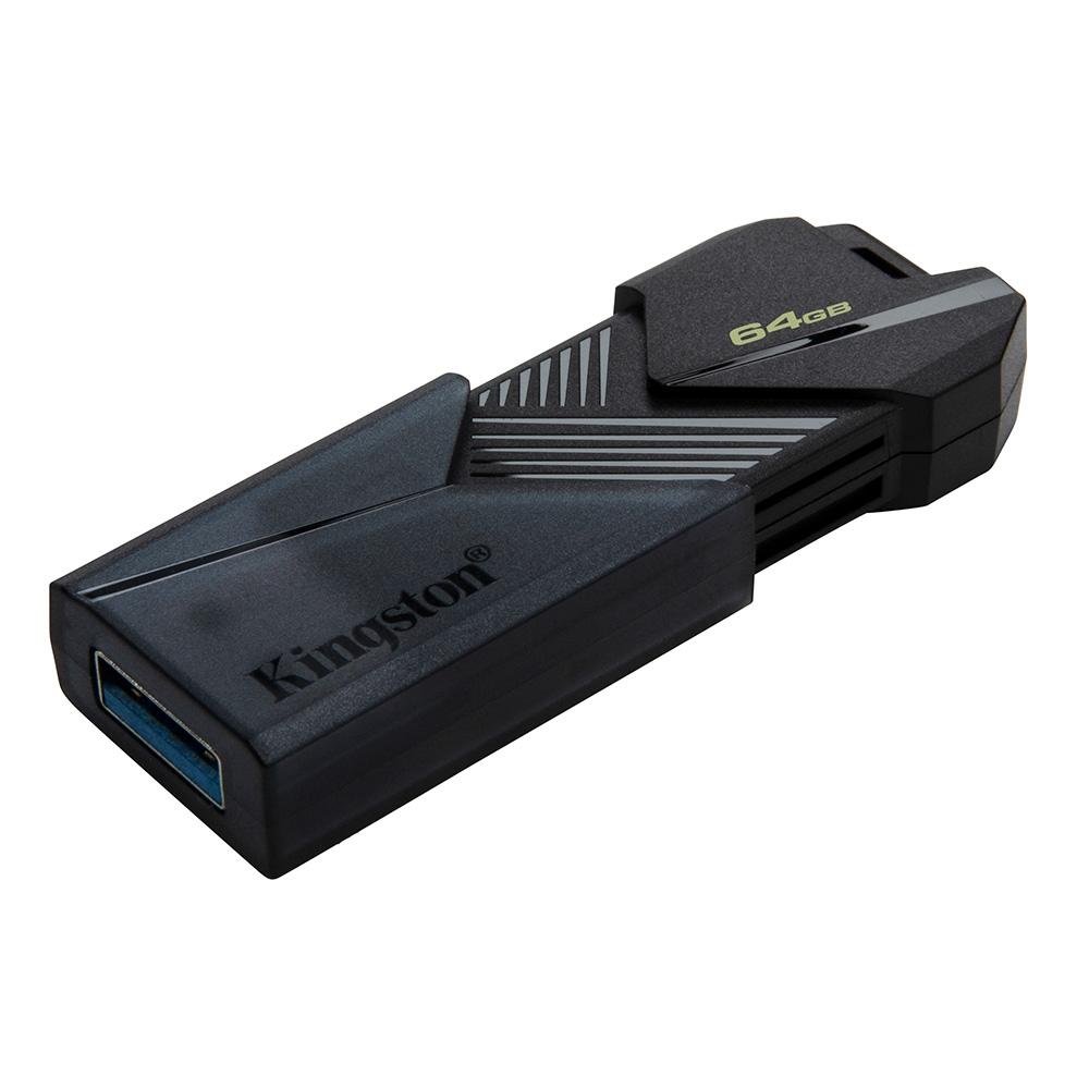 Pen Drive 64GB Kingston DataTraveler Exodia Onyx, USB 3.2, Preto - DTXON/64GB Pen Drive 64GB Kingston DataTraveler Exodia Onyx, USB 3.2, Preto - DTXON/64GB