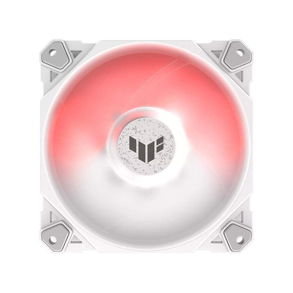 Ventoinha ASUS Tuf Gaming TF120, 120mm, Led ARGB, Branco - 90DA0033-B00000