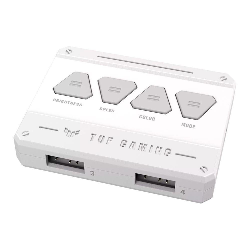 Kit com 3 Ventoinhas ASUS Tuf Gaming TF120, 120mm, ARGB, Branco - 90DA0033-B00030 16