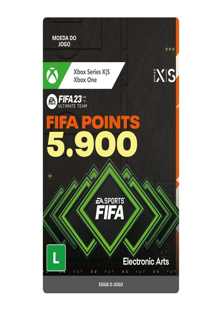 Gift Card FIFA 23: 5900 FIFA Points - Produto Digital