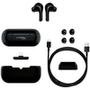 Fone de Ouvido Sem fio HyperX Cloud MIX Buds, Bluetooth, Compatível com PC, PS5, PS4, Nintendo Switch, Celular, Preto - 4P5D9AA
