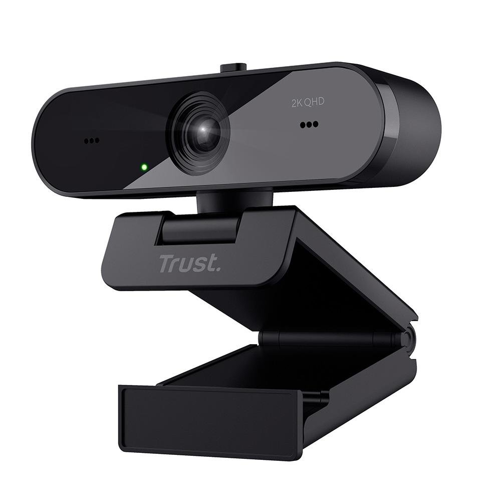 Webcam Trust Taxon 2K QHD, Microfones Duplos, Filtro de Privacidade, USB, Preto - 24732 - view 2