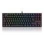 Teclado Magnético Gamer Redragon Kumara Pro, Anti-Ghosting, RGB, Switch Red, ABNT2, Preto - K552RGB-PRO (PT-RED)