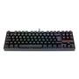 Teclado Magnético Gamer Redragon Kumara Pro, Anti-Ghosting, RGB, Switch Red, ABNT2, Preto - K552RGB-PRO (PT-RED)