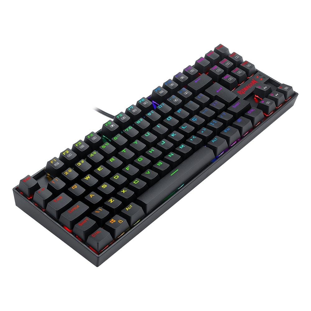 Teclado Magnético Gamer Redragon Kumara Pro, Anti-Ghosting, RGB, Switch Red, ABNT2, Preto - K552RGB-PRO (PT-RED) Teclado Magnético Gamer Redragon Kumara Pro, Anti-Ghosting, RGB, Switch Red, ABNT2, Preto - K552RGB-PRO (PT-RED)