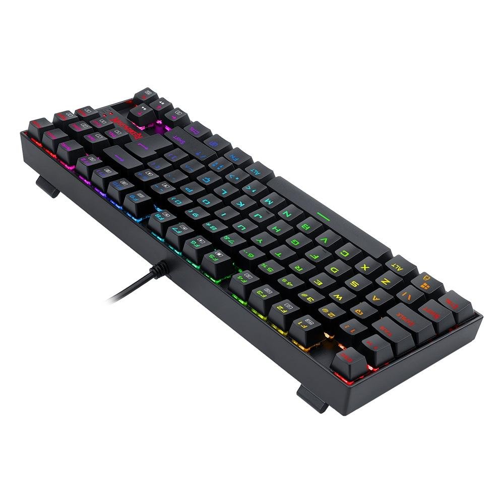 Teclado Magnético Gamer Redragon Kumara Pro, Anti-Ghosting, RGB, Switch Red, ABNT2, Preto - K552RGB-PRO (PT-RED) Teclado Magnético Gamer Redragon Kumara Pro, Anti-Ghosting, RGB, Switch Red, ABNT2, Preto - K552RGB-PRO (PT-RED)