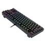 Teclado Magnético Gamer Redragon Kumara Pro, Anti-Ghosting, RGB, Switch Red, ABNT2, Preto - K552RGB-PRO (PT-RED)