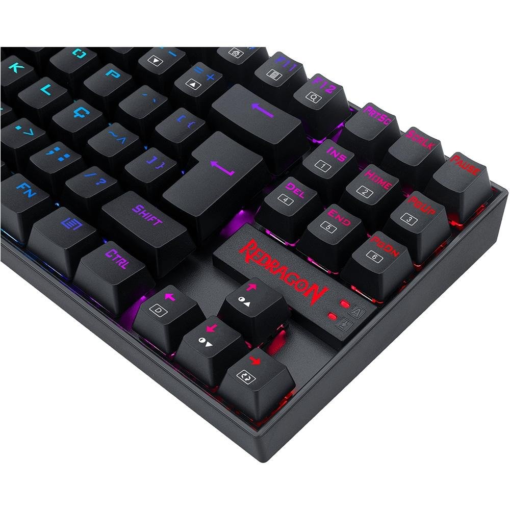 Teclado Magnético Gamer Redragon Kumara Pro, Anti-Ghosting, RGB, Switch Red, ABNT2, Preto - K552RGB-PRO (PT-RED) Teclado Magnético Gamer Redragon Kumara Pro, Anti-Ghosting, RGB, Switch Red, ABNT2, Preto - K552RGB-PRO (PT-RED)