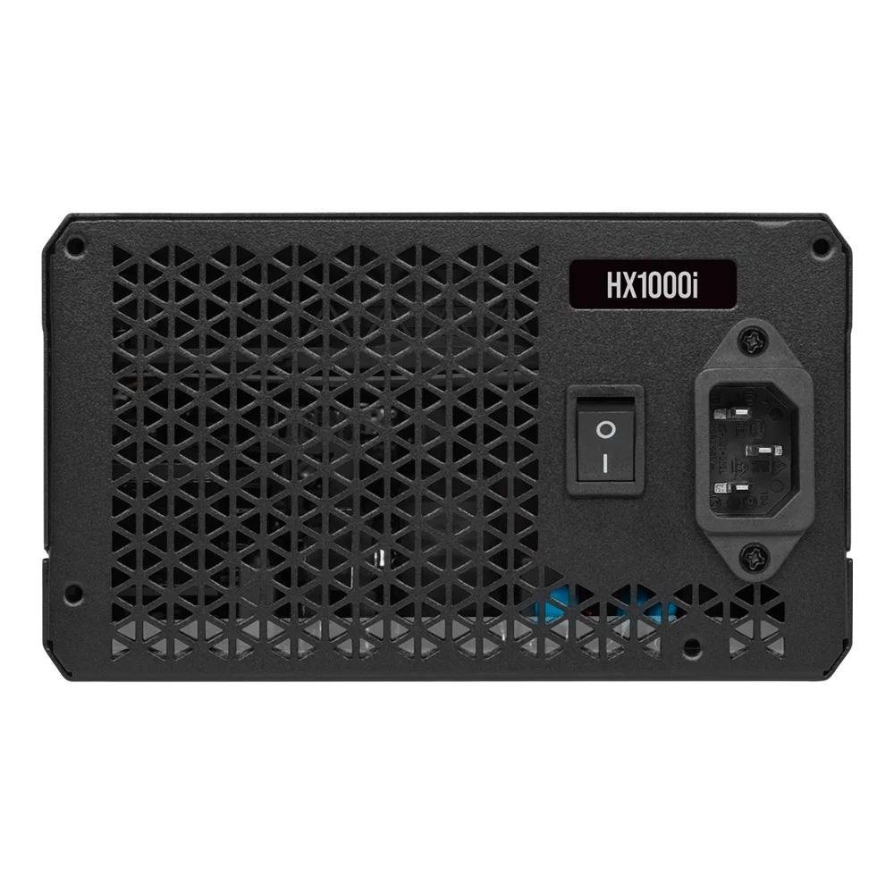 Fonte Corsair HX1000i, 1000W 80 Plus Plat | KaBuM!