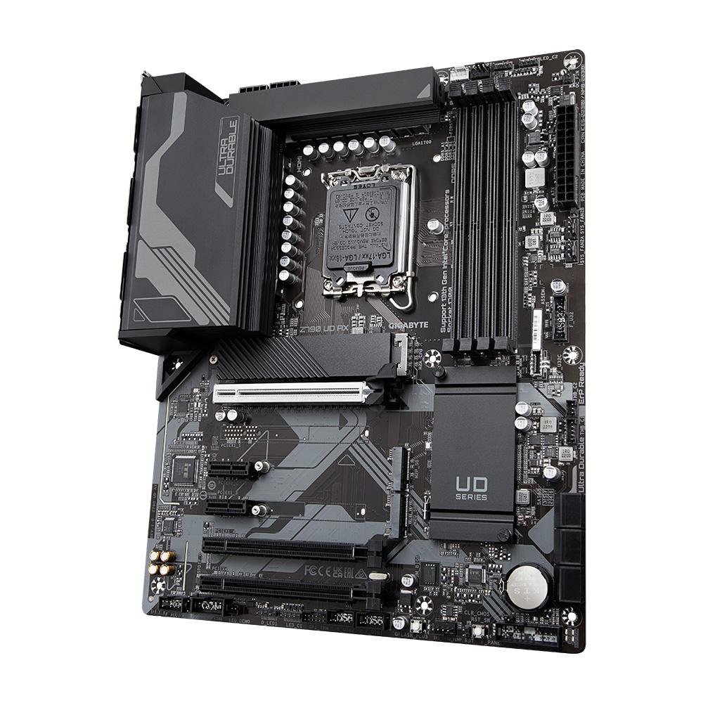 Placa-Mãe Gigabyte Z790 UD AX, Intel LGA 1700, ATX, DDR5, Wi-Fi, Bluetooth, Preto - Z790 UD AX​ 8