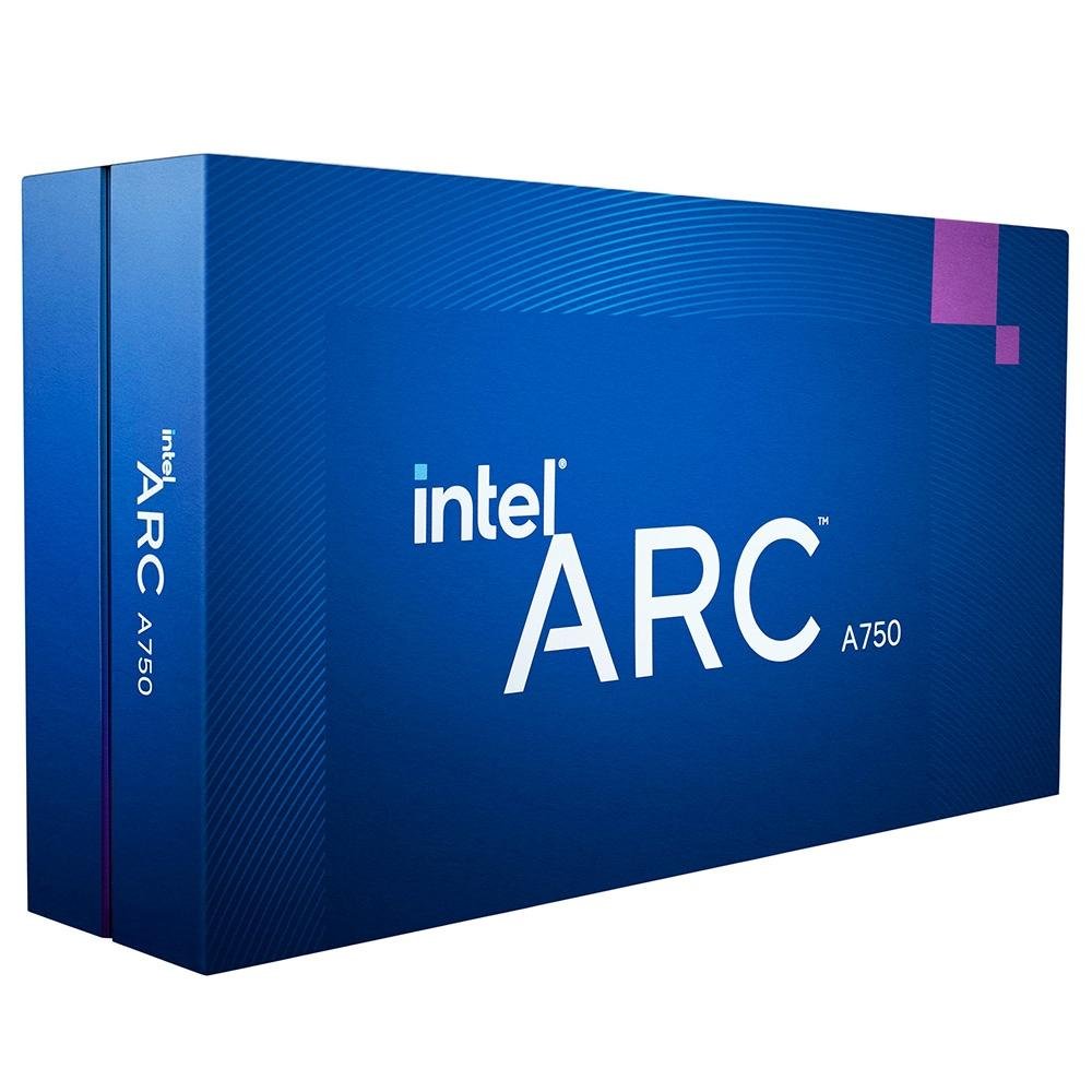 Placa de Vídeo Intel Arc A750 Graphics, 8 GB GDDR6, Ray Tracing - 21P02J00BA Placa de Vídeo Intel Arc A750 Graphics, 8 GB GDDR6, Ray Tracing - 21P02J00BA