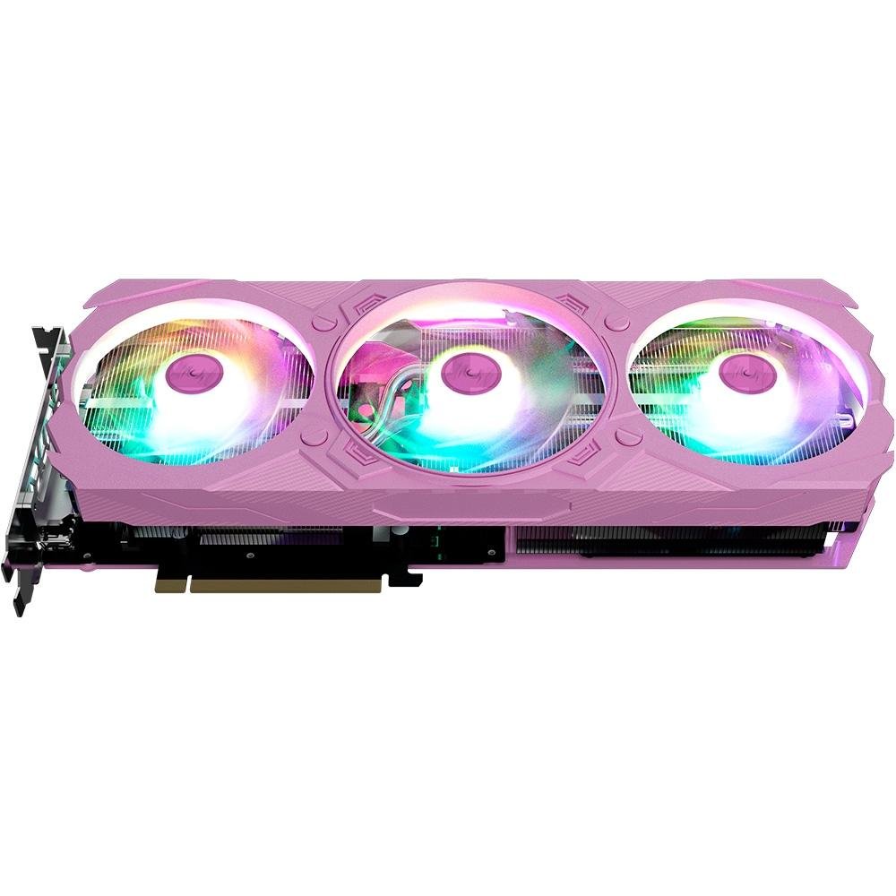 Placa de Vídeo RTX 4070 EX Gamer Pink GALAX NVIDIA GeForce, 12 GB GDDR6X, DLSS, Ray Tracing, Rosa - 47NOM7MD7LPK