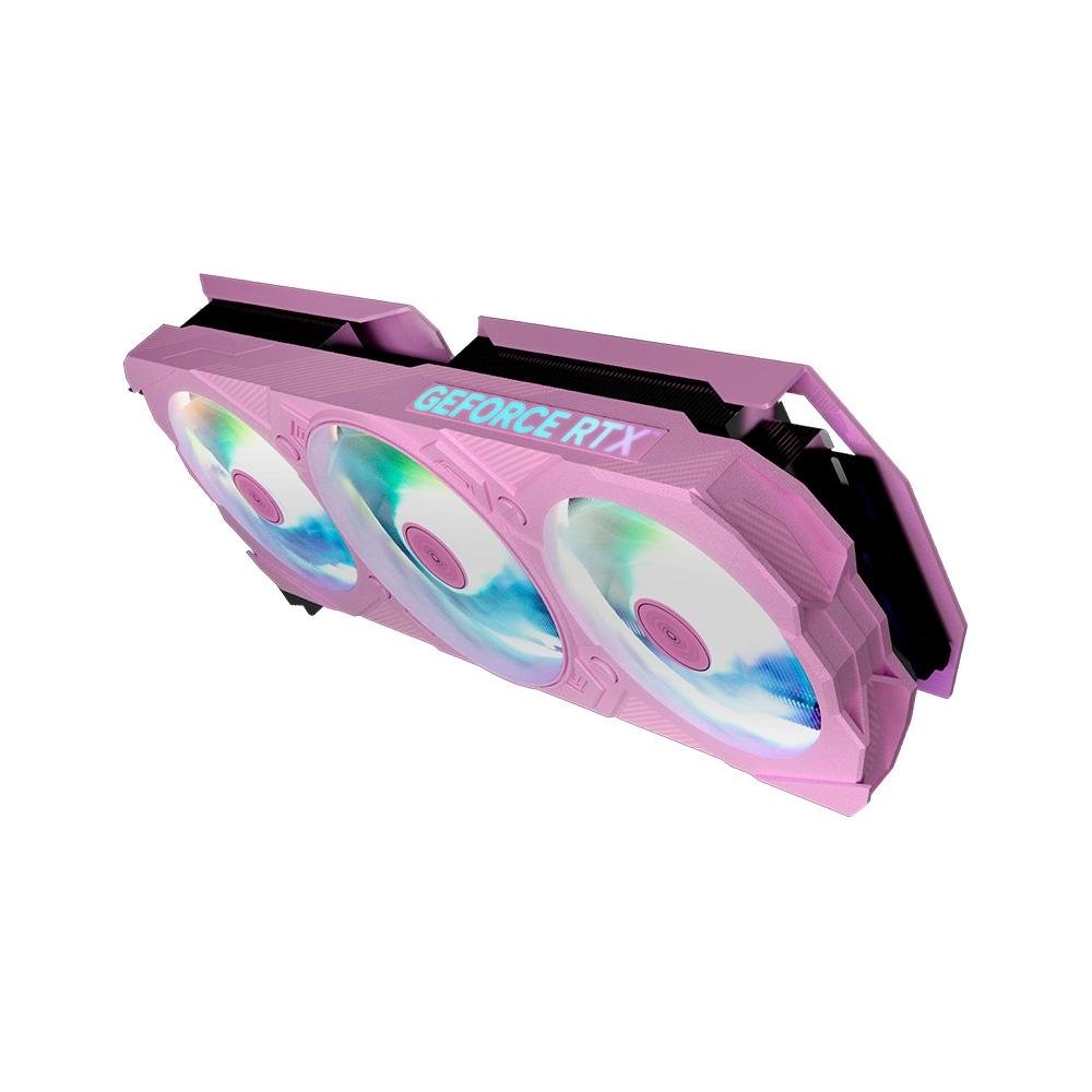 Placa de Vídeo RTX 4070 EX Gamer Pink GALAX NVIDIA GeForce, 12 GB GDDR6X, DLSS, Ray Tracing, Rosa - 47NOM7MD7LPK