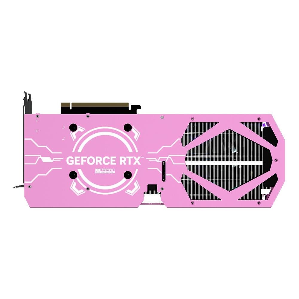Imagem 10 de 12 do produto Placa de Vídeo RTX 4070 EX Gamer Pink GALAX NVIDIA GeForce, 12 GB GDDR6X, DLSS, Ray Tracing, Rosa - 47NOM7MD7LPK