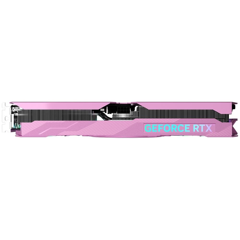 Imagem 12 de 12 do produto Placa de Vídeo RTX 4070 EX Gamer Pink GALAX NVIDIA GeForce, 12 GB GDDR6X, DLSS, Ray Tracing, Rosa - 47NOM7MD7LPK