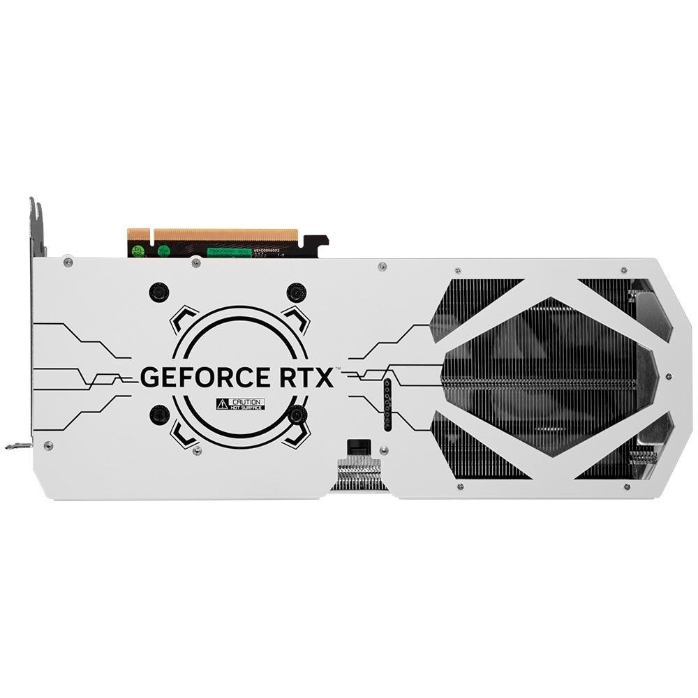 Imagem 5 de 9 do produto Placa de Vídeo RTX 4070 EX Gamer White GALAX NVIDIA GeForce, 12 GB GDDR6X, DLSS, Ray Tracing, Branco - 47NOM7MD7KWH