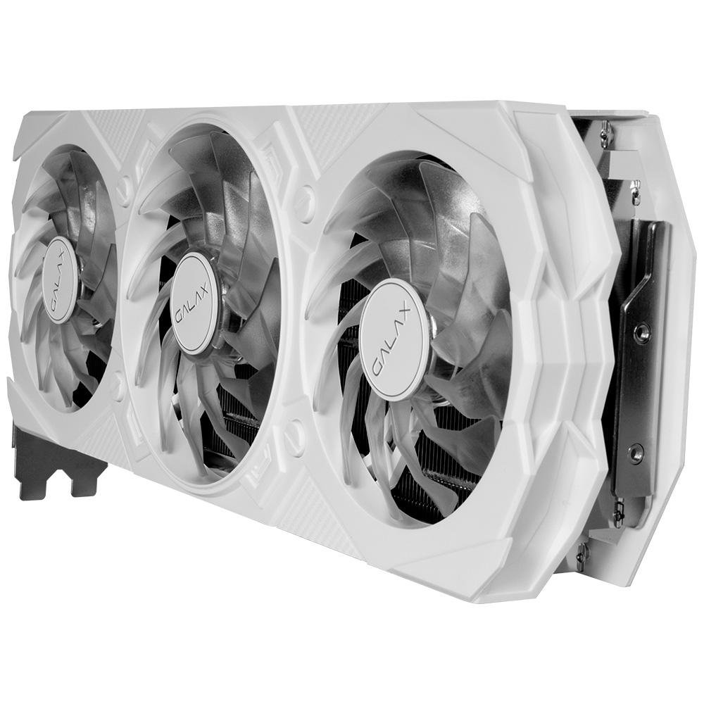 Imagem 8 de 9 do produto Placa de Vídeo RTX 4070 EX Gamer White GALAX NVIDIA GeForce, 12 GB GDDR6X, DLSS, Ray Tracing, Branco - 47NOM7MD7KWH
