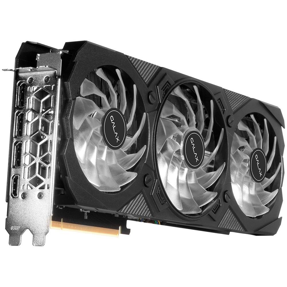 Placa de Vídeo RTX 4070 EX Gamer GALAX NVIDIA GeForce, 12 GB GDDR6X, DLSS, Ray Tracing, Preto - 47NOM7MD7JEG Placa de Vídeo RTX 4070 EX Gamer GALAX NVIDIA GeForce, 12 GB GDDR6X, DLSS, Ray Tracing, Preto - 47NOM7MD7JEG