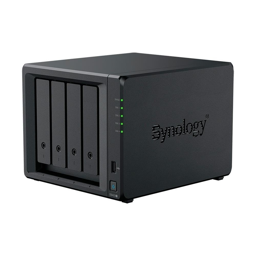 Storage Synology NAS DS423+, 2.7GHz, 2GB, DDR4, Torre, 4 Baias
