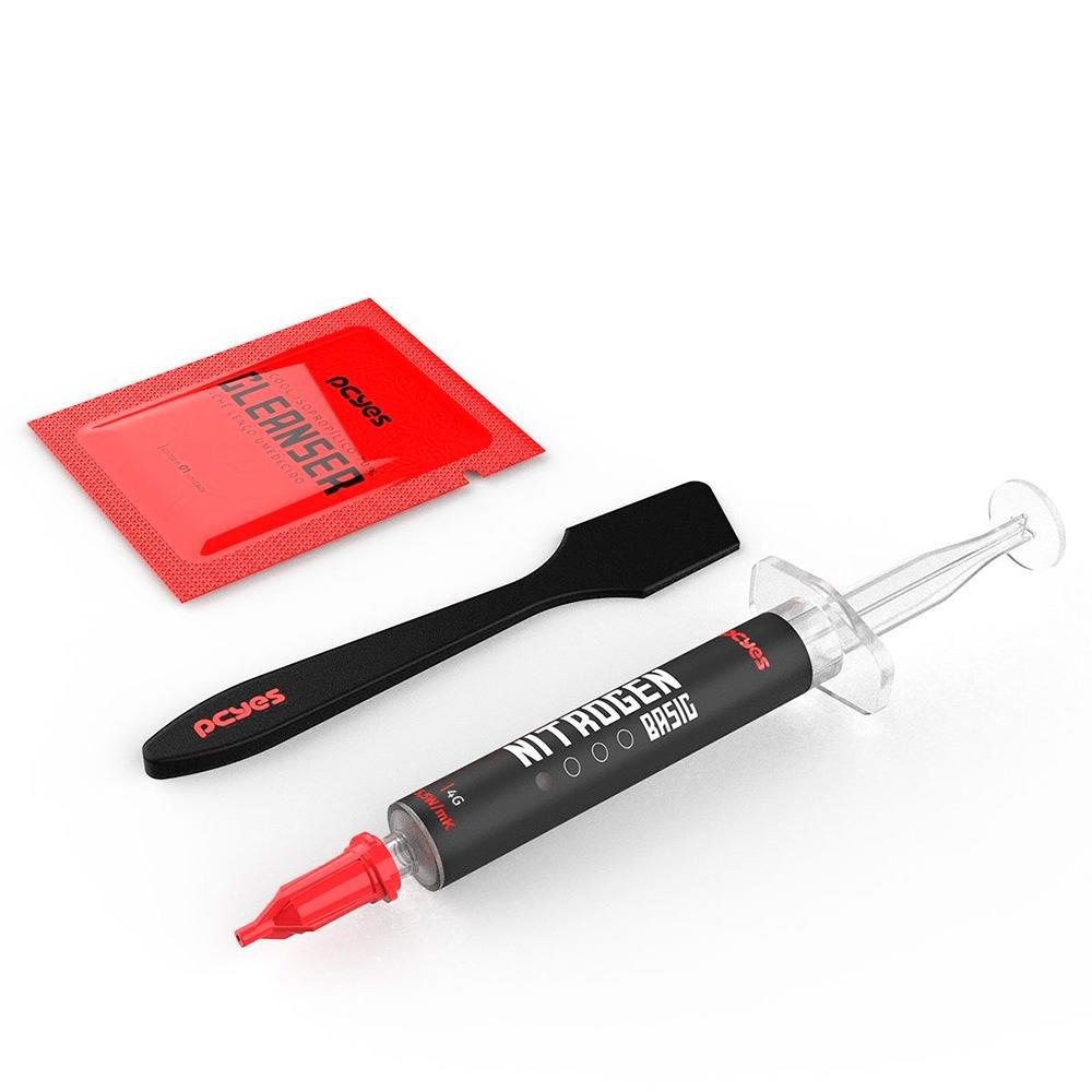 Pasta Térmica PCYES Nitrogen Basic, 5.5W, 4g, Cinza - PCYNB0455