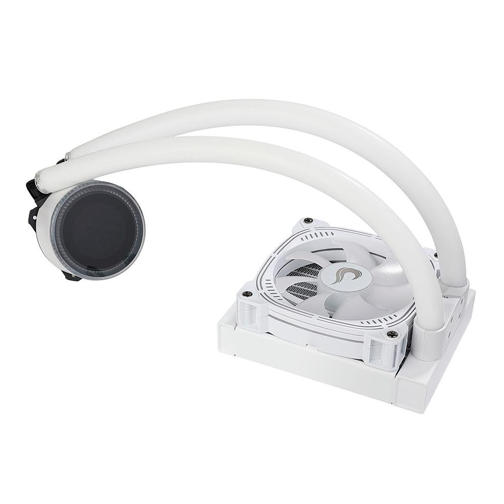 Water Cooler Rise Mode Aura Ice, ARGB, 120mm, AMD/Intel, Branco - RM-WAI-01-ARGB Water Cooler Rise Mode Aura Ice, ARGB, 120mm, AMD/Intel, Branco - RM-WAI-01-ARGB