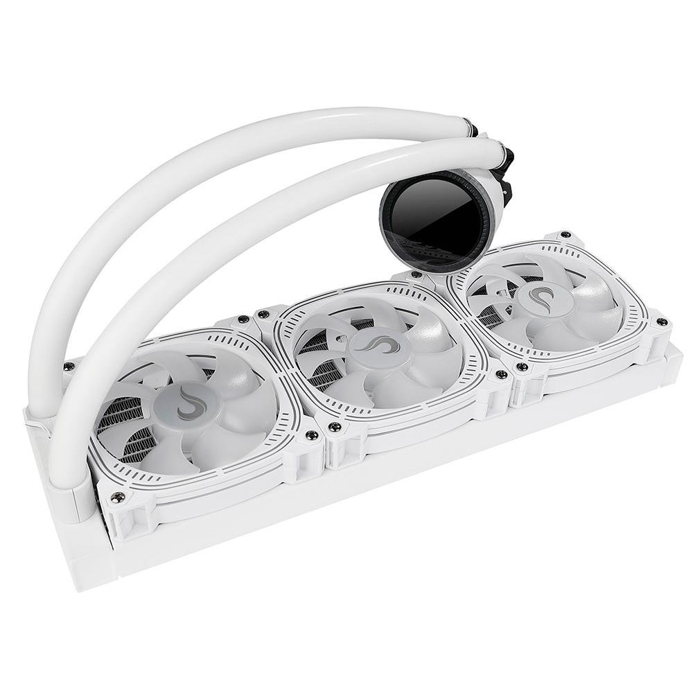 Water Cooler Gamer Rise Mode Aura Ice, ARGB, 360mm, AMD/Intel, Branco - RM-WAI-03-ARGB - view 4