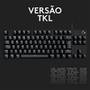 Teclado Mecânico Gamer Logitech G G413 SE, USB, Anti-Ghosting, ABNT2, Preto - 920-010554