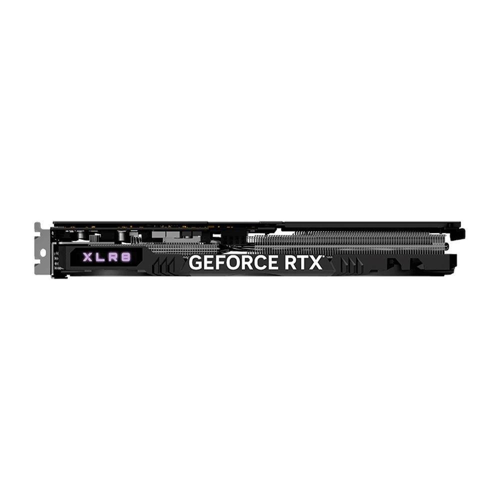 Imagem 5 de 10 do produto Placa de Vídeo RTX 4070 VERTO EPIC-X XLR8 Gaming PNY NVIDIA GeForce, 12GB GDDR6X, RGB, DLSS, Ray Tracing - VCG407012TFXXPB1