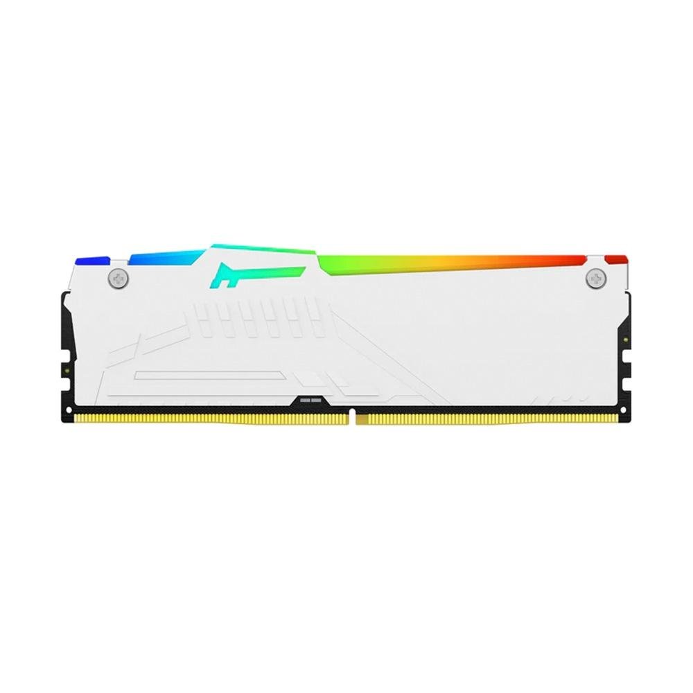Memória RAM Kingston Fury Beast, RGB, 32GB (2x16GB), 5600MHz, DDR5, CL36, Branco - KF556C36BWEAK2-32 - view 5