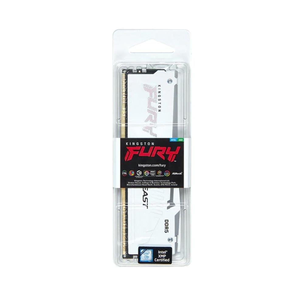 Memória Kingston Fury Beast, RGB, 16GB | KaBuM!