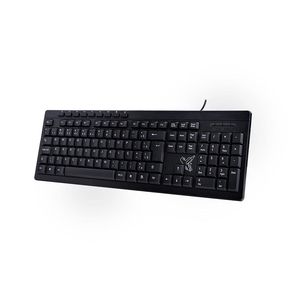Teclado Maxprint Multimídia SK-2030, USB, ( Balão.info), Preto - ( Balão.info - foto 3
